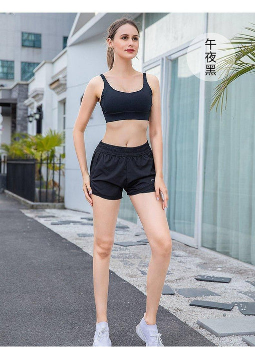 Women's Summer Sports Quick-Drying Shorts Running Fitness Yoga Shorts - Lacatang Shop