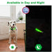 LED Adjustable Dog Collar Blinking Flashing Light up Glow Pets Safety Waterproof - Lacatang Shop