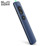 Deli Nusign NS100 Wireless Presenter Green PPT Laser Pointer Powerpoint Laser Flip Pen Remote Surport TTP/Prezi/Keynote - Lacatang Shop