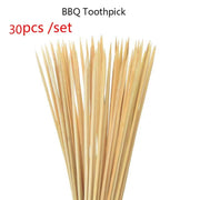 Disposable Bamboo BBQ Skewers - Eco-Friendly 30/50 Pack