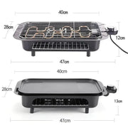 DMWD 220V Double Layers Multi - purpose Carbon Electric Grill Smokeless - Lacatang Shop