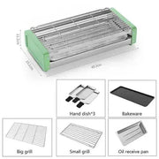 DMWD Household Baking Pan Electric Grill Barbecue Oven Cooking Machine - Lacatang Shop