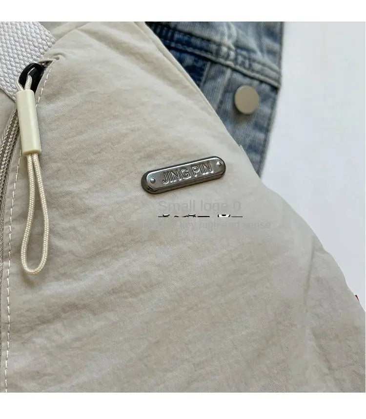 Droplet Shaped Nylon Waterproof Unisex Chest Bag Women Sport Phone Crossbody Bag Men Cycling Portable Versatile Shoulder Bag - Lacatang Shop