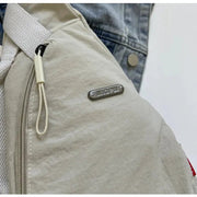 Droplet Shaped Nylon Waterproof Unisex Chest Bag Women Sport Phone Crossbody Bag Men Cycling Portable Versatile Shoulder Bag - Lacatang Shop