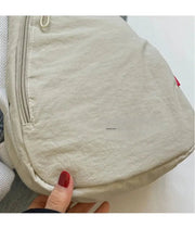 Droplet Shaped Nylon Waterproof Unisex Chest Bag Women Sport Phone Crossbody Bag Men Cycling Portable Versatile Shoulder Bag - Lacatang Shop