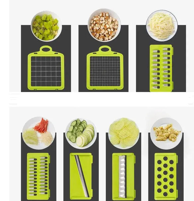 Multifunctional Vegetable Cutter Home Kitchen Slicing and Dicing Fruit Artifact Multifunctional Vegetable Cutter Home Kitchen Slicing and Dicing Fruit   AliExpress Lacatang Shop 