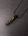 Original Design Ebony Wood Pendant Male Temperament Retro Chinese Ethnic Style Necklace Woolen Chain Female Jewelry New Product - Lacatang Shop