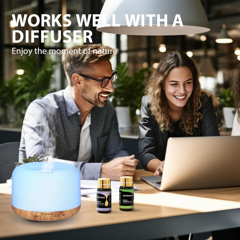 50 Pcs Essential Oils by  Natural Essential Oil Set -Essential Oils Gift Set for Diffuser, Home Care, DIY Candle and Soap Making(50 * 5ML)