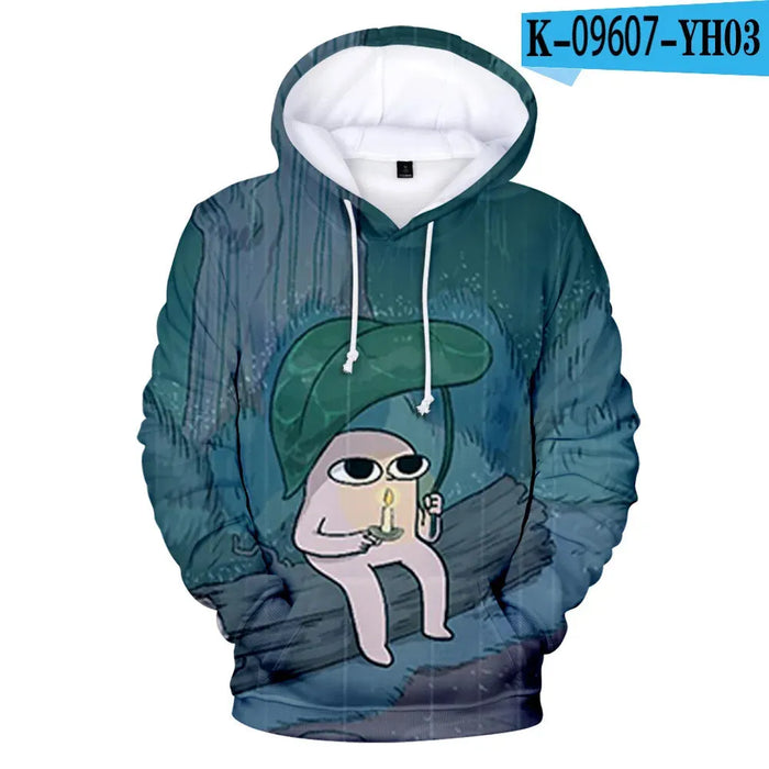 Cartoon Funny Big Eyes Ketnipz 3D Print Oversized Women/Men Hoodie Sweatshirt Harajuku Streetwear Hip Hop Pullover Hooded Jacket