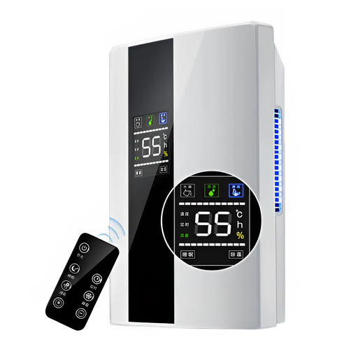 2200ML Intelligent Remote Dehumidifier 110V 220V Air Dryer Purifier with Humidity Control and Defrost Function for Home Moisture Absorption