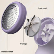 Electric Clothing Remover USB Charging Portable Lint Remover LED Display Clothes Pet Hair Remover Household Machine - Lacatang Shop