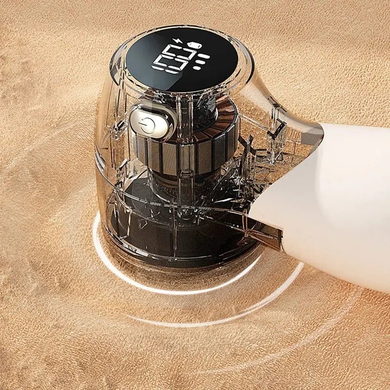 Electric Clothing Remover USB Charging Portable Lint Remover LED Display Clothes Pet Hair Remover Household Machine - Lacatang Shop