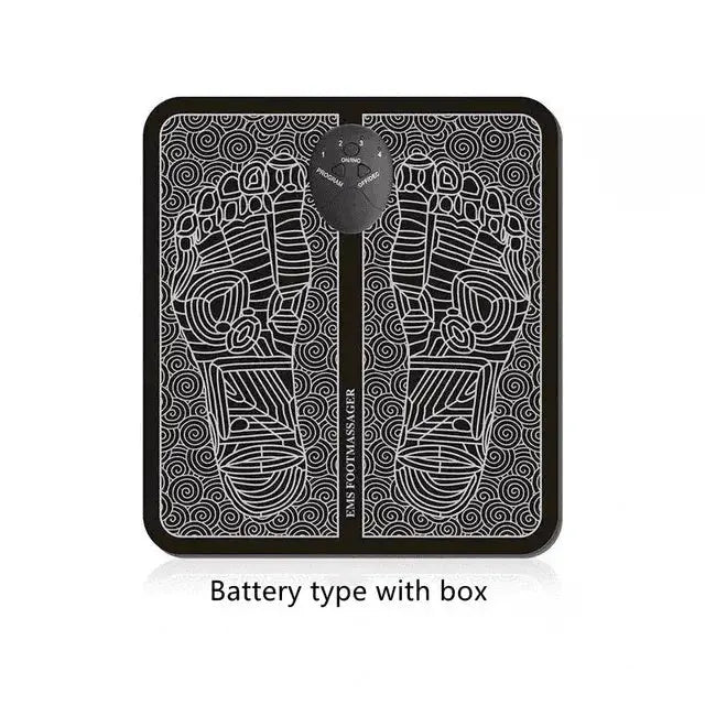 Electric EMS Foot Massager Pad Foot Muscle Stimulator Leg Massage - Lacatang Shop