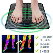 Electric EMS Foot Massager Pad Foot Muscle Stimulator Leg Massage - Lacatang Shop