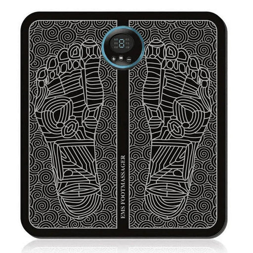Electric EMS Foot Massager Pad - Foot Muscle Stimulator for Leg Massage