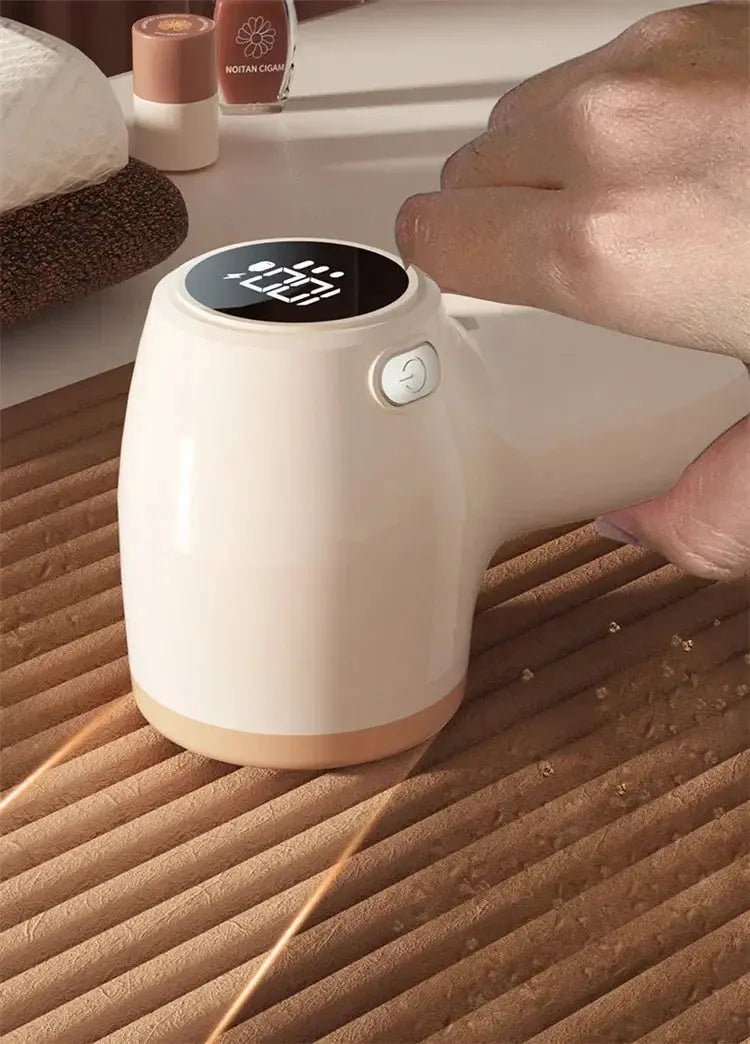 Electric Hairball Trimmer 6 Blades Smart LED Digital Display USB Charging Sweater Lint Remover Home Portable Fast Ball Remover - Lacatang Shop