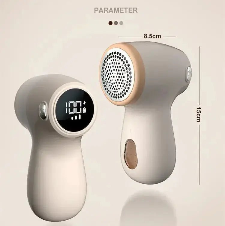 Electric Hairball Trimmer 6 Blades Smart LED Digital Display USB Charging Sweater Lint Remover Home Portable Fast Ball Remover - Lacatang Shop