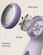 Electric Hairball Trimmer 6 Blades Smart LED Digital Display USB Charging Sweater Lint Remover Home Portable Fast Ball Remover - Lacatang Shop