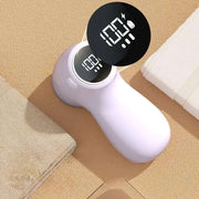 Electric Hairball Trimmer 6 Blades Smart LED Digital Display USB Charging Sweater Lint Remover Home Portable Fast Ball Remover - Lacatang Shop