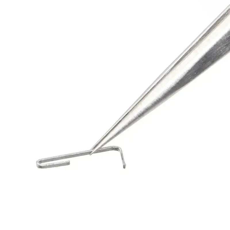 Electronics Industrial Tweezers Anti - static Curved Straight Tip - Lacatang Shop