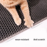 EVA Double Layer Cat Litter Pad Waterproof Non - slip Sand Basin Filter Kitten Dog Washable Easy Cleaning Pet Accessories - Lacatang Shop