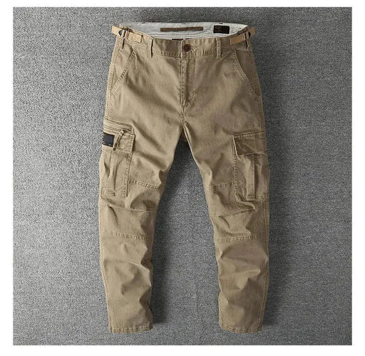 Fashion Camouflage Cargo Pants Men Casual Straight Loose Baggy Tactical Trousers Streetwear Hiphop Harem Joggers Clothing - Lacatang Shop