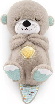 Fisher - Price Sound Machine Soothe 'N Snuggle Otter Portable Plush Baby Toy with Sensory Details Music Lights & Rhythmic Breathing Motion - Lacatang Shop