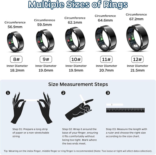 FitRite Ring: Health + Sleep Tracker - Lacatang Shop