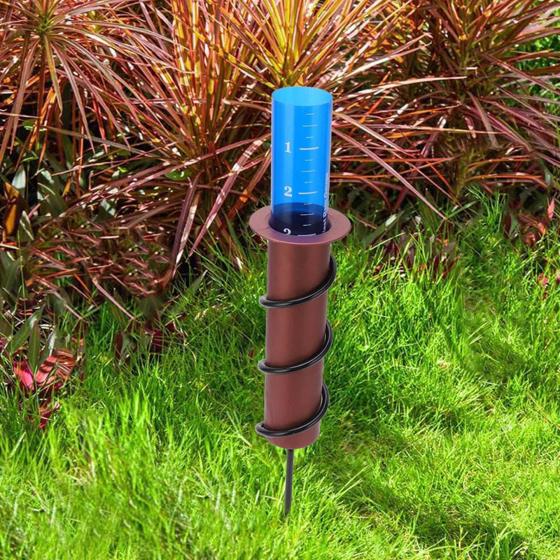 Floating Rain Gauge - Ground Mounted Plastic Measurement Tube - Lacatang Shop