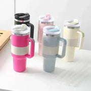 For Stanley 40oz Tumbler FlowState Straw Lid Stainless Steel Vacuum Insulated Car Mug Double Wall Thermal Iced Travel Cup bottle - Lacatang Shop