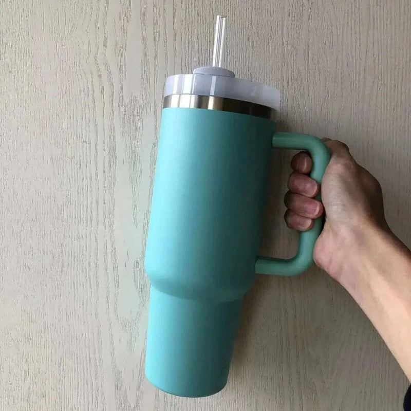 For Stanley Cup 40 Oz Vacuum Flasks Drinkware Coffee Custom Hot Water Bottles Thermos Bottle Tumbler Stainless Steel Thermoses - Lacatang Shop