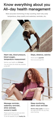 Full Screen IP68 Waterproof Ultra - Thin Smartwatch - Lacatang Shop