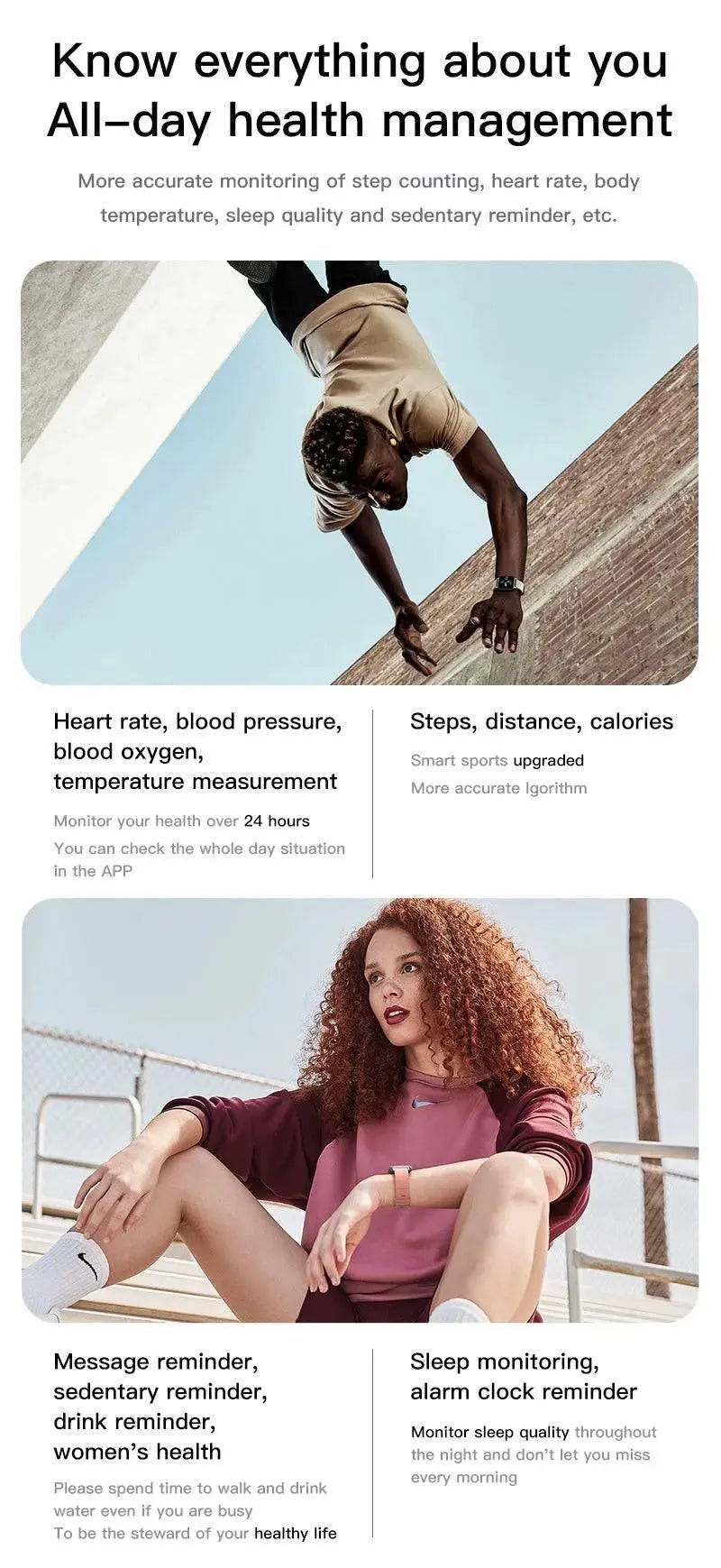 Full Screen IP68 Waterproof Ultra - Thin Smartwatch - Lacatang Shop