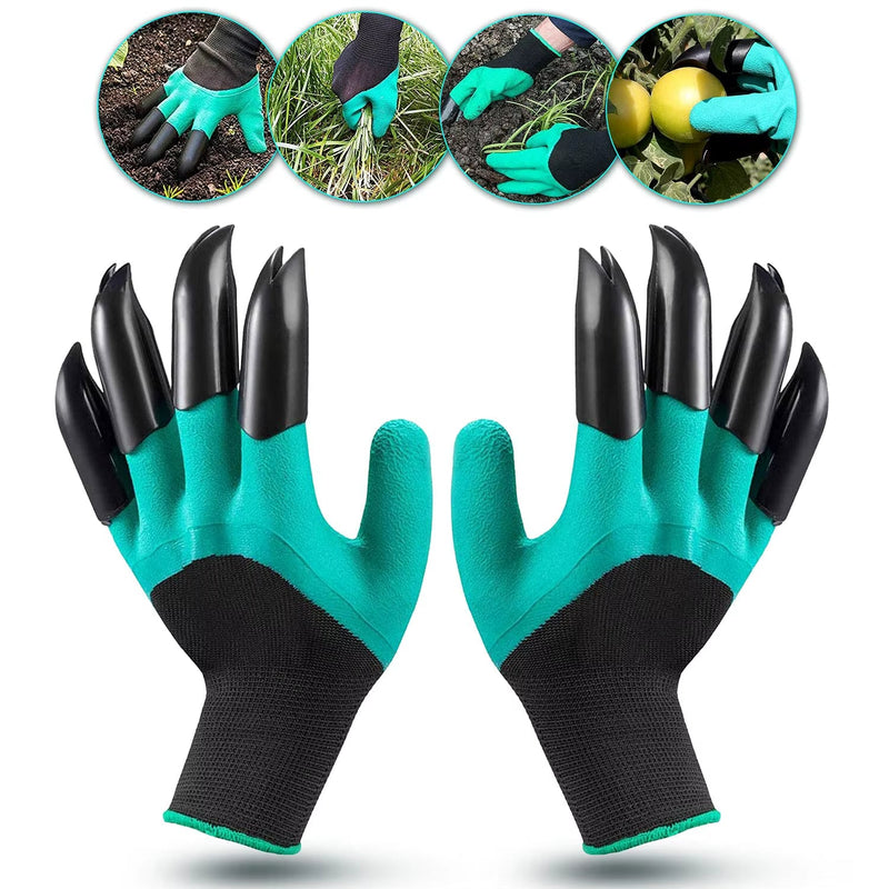 Gardening Gloves with Claws Breathable Waterproof Working Digging Planting Sting - Resistant Non - Slip Protective Latex Gloves - Lacatang Shop