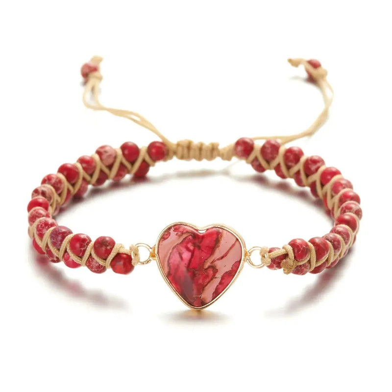 Handmade Love Stone Winding Bracelet - Lacatang Shop
