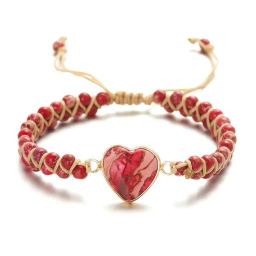 Handmade Love Stone Winding Bracelet - Lacatang Shop