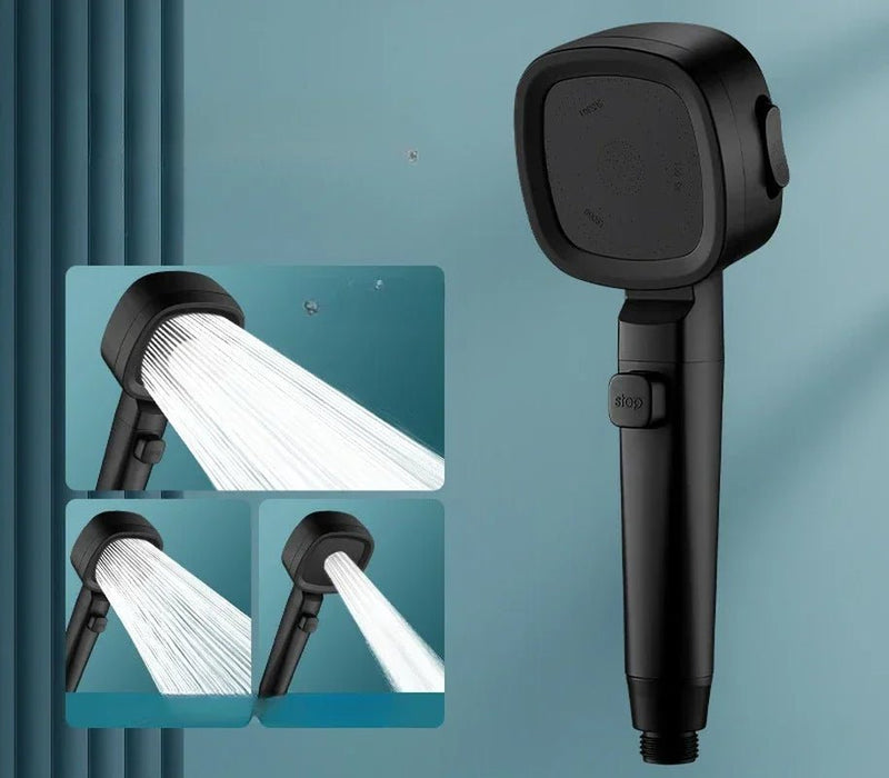 High Pressure Adjustable Shower Head with 3 Modes - Lacatang Shop