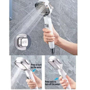 High Pressure Water Saving Shower Head with 3 Modes - Lacatang Shop
