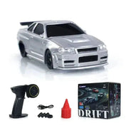 High - Speed 1/43 Scale 2.4G RC Drift Car - 4WD Remote Control Mini Racing Model for Boys, Perfect Gift - Lacatang Shop