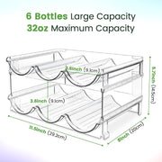 HydraSort Duo: Stackable Water Bottle Organizer - Lacatang Shop