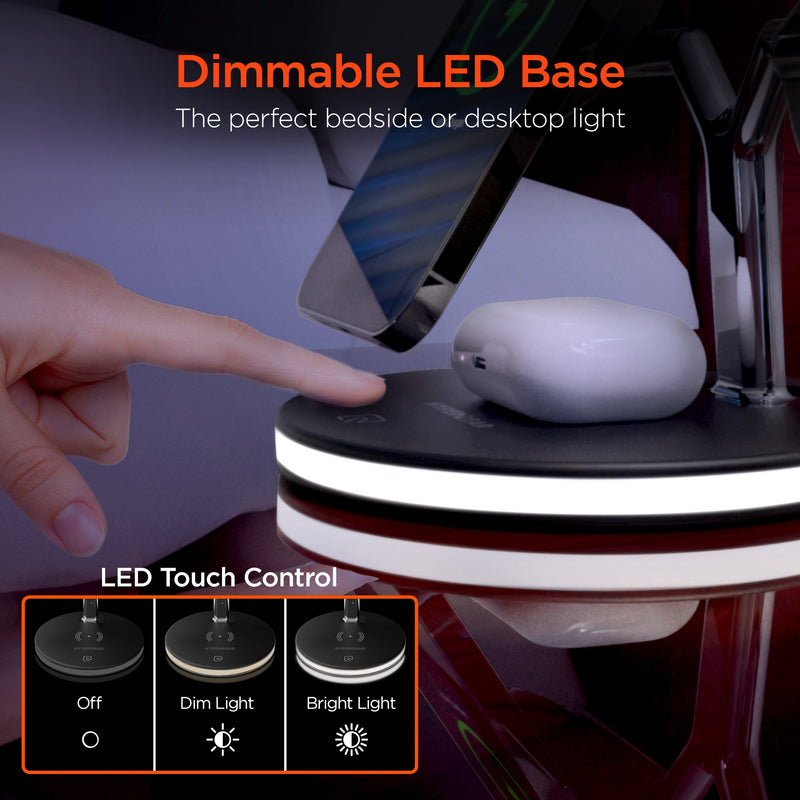 HyperGear MaxCharge 3 - in - 1 MagSafe Wireless Charging Stand - Lacatang Shop