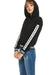 Fleece Lace Up Detail Sleeve Hooded Top - Lacatang Shop