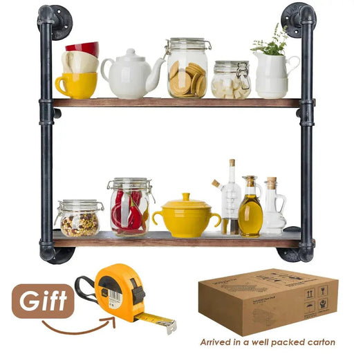 Industrial Pipe Shelving, Industrial Floating Shelves - Lacatang Shop