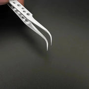 Industrial Tweezers Electronics Anti - static Curved Straight Tip - Lacatang Shop