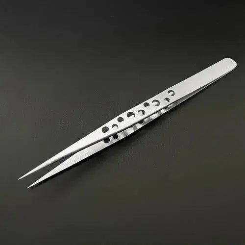 Industrial Tweezers Electronics Anti - static Curved Straight Tip - Lacatang Shop