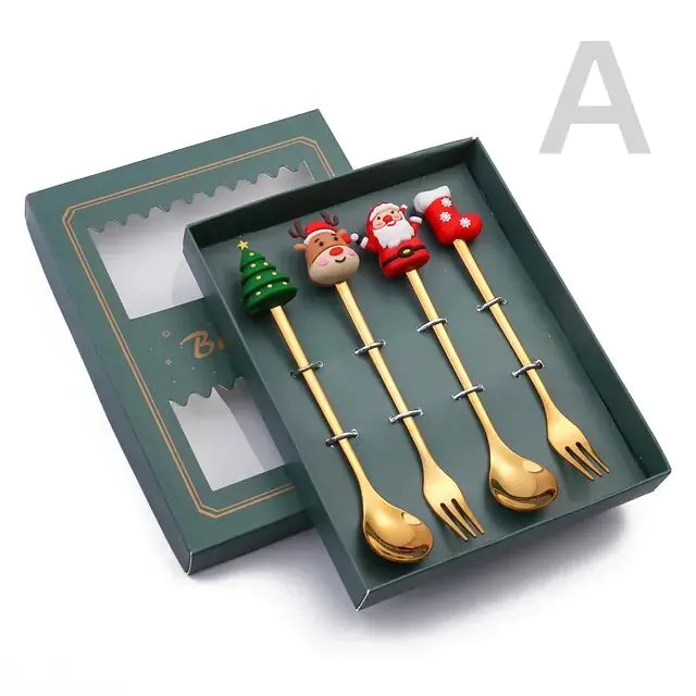 Festive Holiday Dining Cutlery Collection