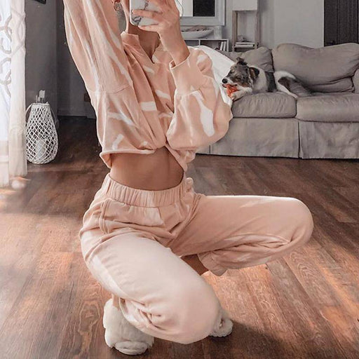 Cozy housewear comfortable house clothes women set - Lacatang Shop