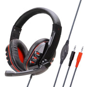 JBJW 722 Esports Headphone 3D Surround Stereo with Microphone Volume Control Headset 3.5mm PC/PS4 Earphone for Gamer Net bar - Lacatang Shop