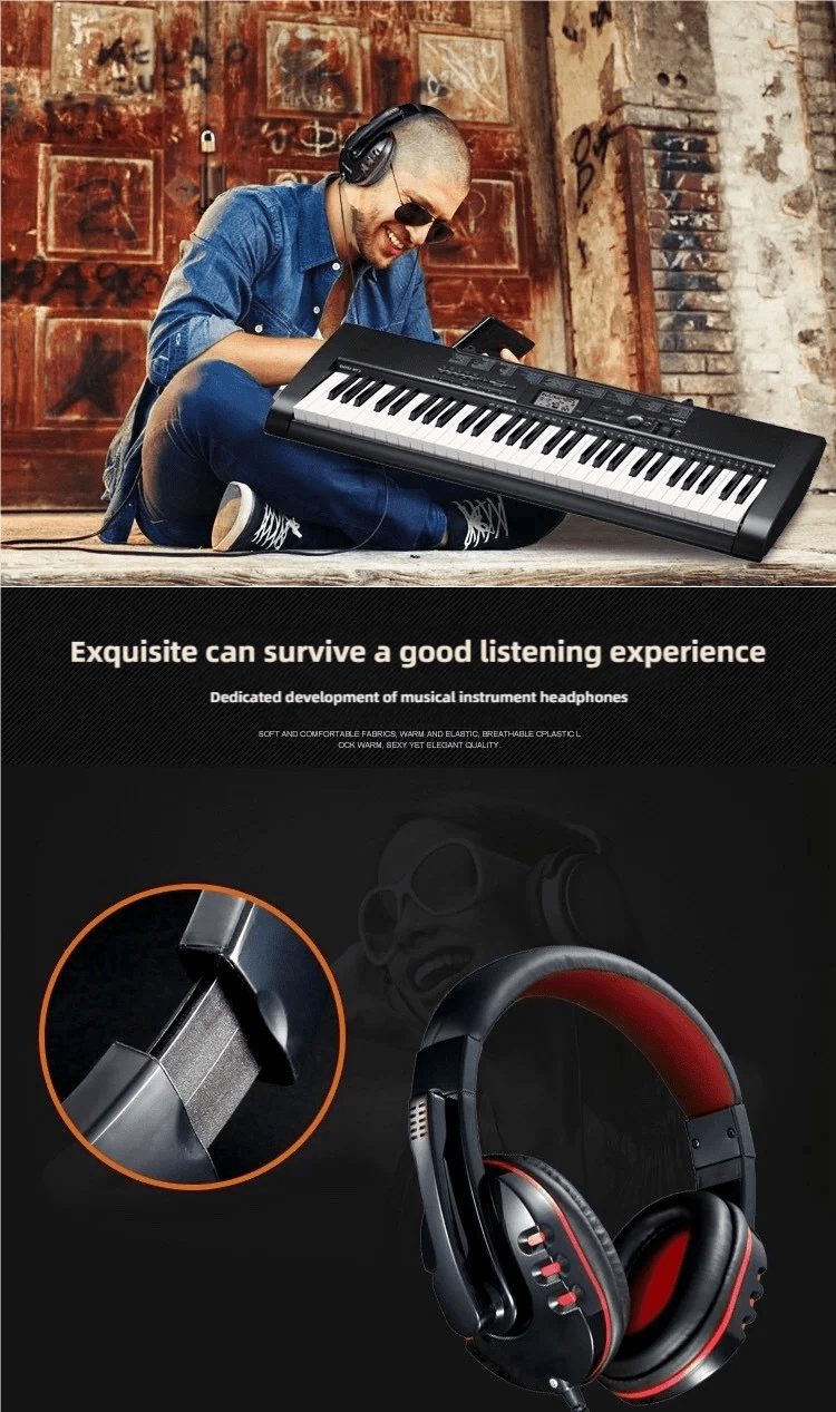 JBJW 722 Esports Headphone 3D Surround Stereo with Microphone Volume Control Headset 3.5mm PC/PS4 Earphone for Gamer Net bar - Lacatang Shop
