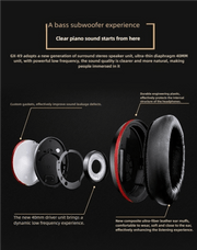 JBJW 722 Esports Headphone 3D Surround Stereo with Microphone Volume Control Headset 3.5mm PC/PS4 Earphone for Gamer Net bar - Lacatang Shop